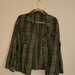ROMWE extra large flannel